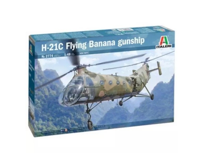 Italeri H-21C Flying Banana makett 1:48