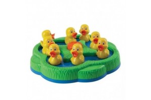 Mázlis kacsák társasjáték – 12 kacsa, tó pálya