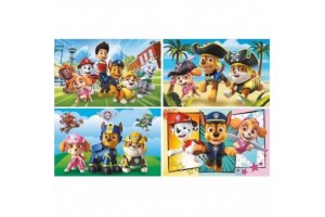Trefl Mancs őrjárat 54 db mini puzzle — 20×13 cm