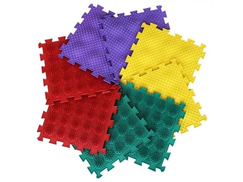 Ortho Puzzle - ortopéd masszázs szőnyeg (sündisznók)