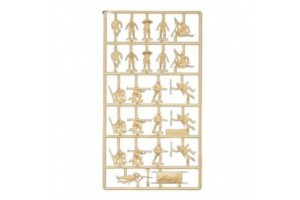 Italeri 1:72 - II. világháborús szabad francia figurák (49 db)