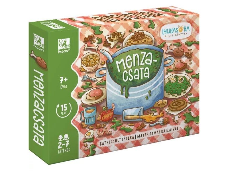 Menzacsata társasjáték - játékmenet