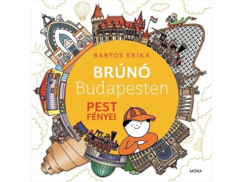 Pest fényei — Brúnó Budapesten 4. borító