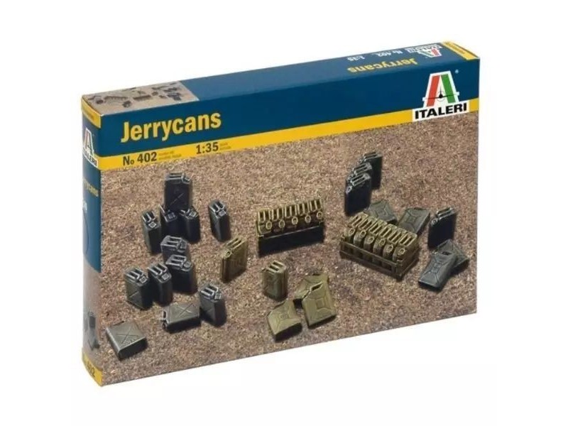 Italeri 1:35 marmonkannák és benzineskannák