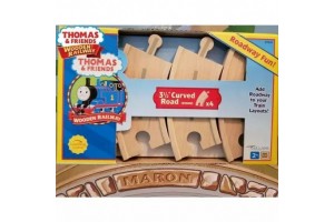Thomas és barátai fa kanyar sín szett 90 mm
