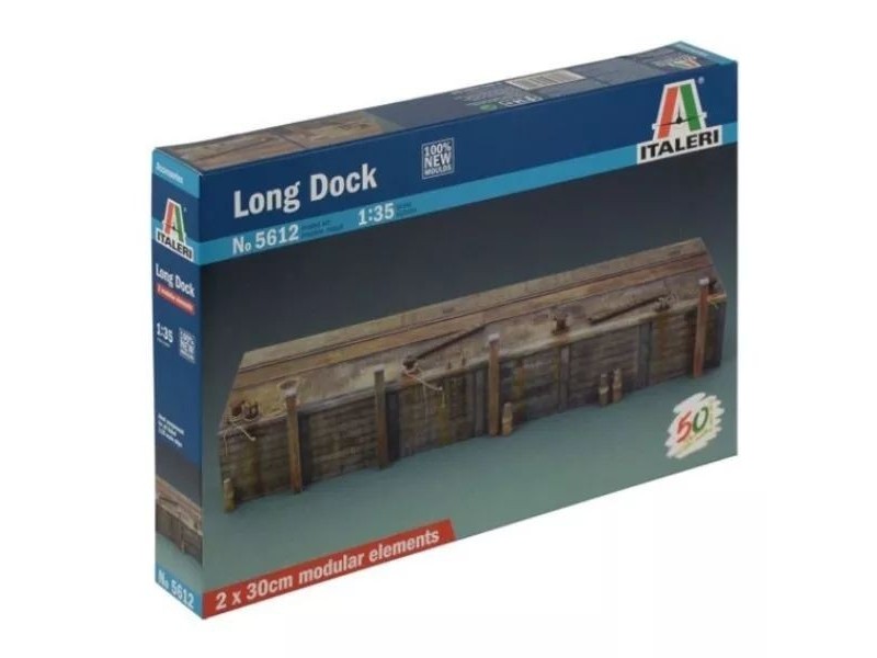 Italeri 1:35 kikötő elem makett