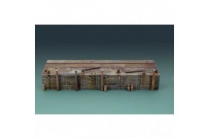 Italeri 1:35 kikötő elem makett