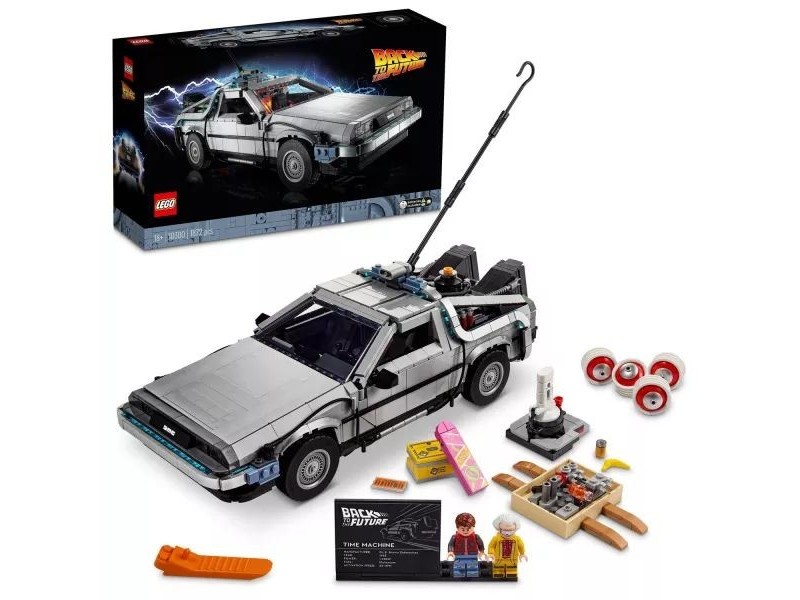 LEGO Vissza a jövőbe időgép 10300 – Doki és Marty