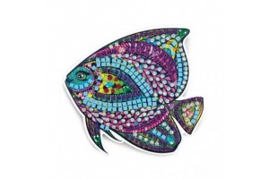 Tengeri állatok mozaikkészlet - teknős, delfin, hal