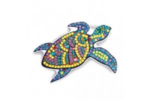 Tengeri állatok mozaikkészlet - teknős, delfin, hal