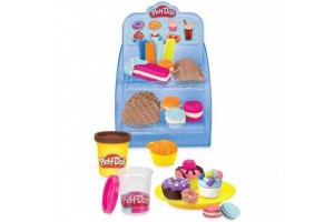 Play-Doh Kávézó játékszett — 8 tégely gyurmával