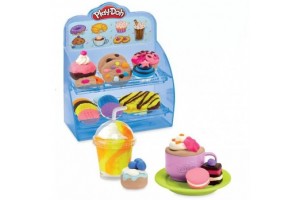 Play-Doh Kávézó játékszett — 8 tégely gyurmával
