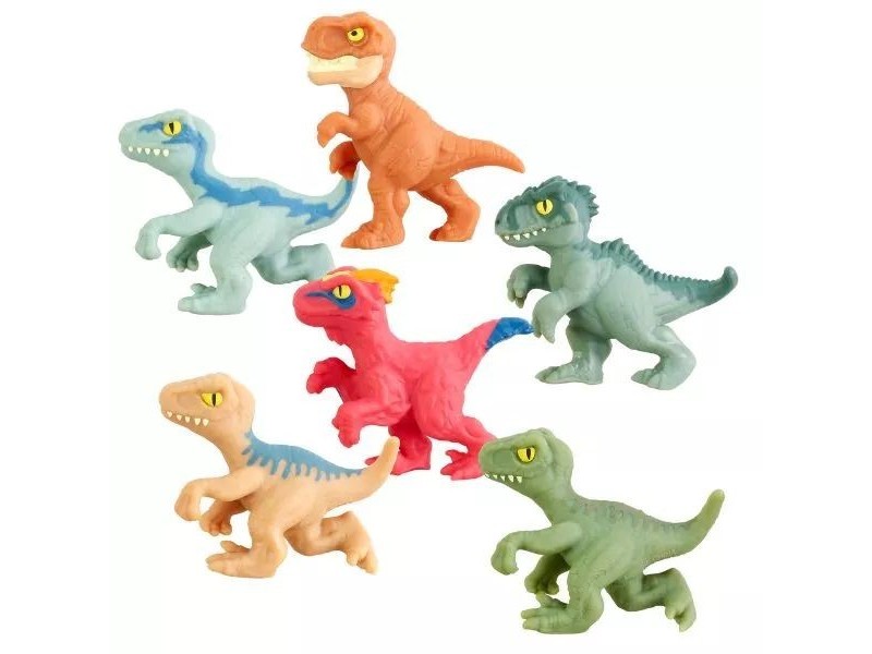 Goo Jit Zu Jurassic World 6 db nyújtható figura szett