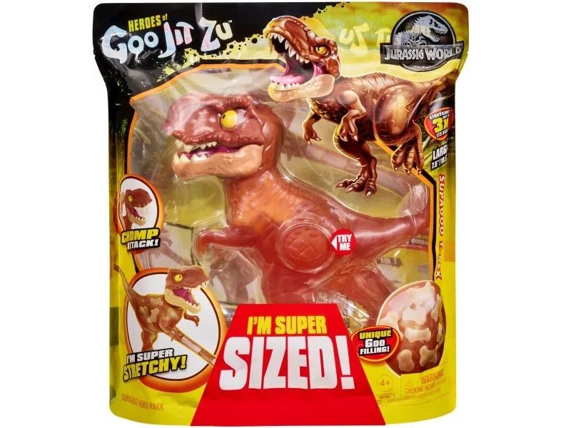 Goo Jit Zu SupaGoo ÓRIÁS Jurassic World dinó