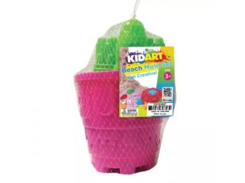 Kid Art kinetikus homok szett - 6 forma (véletlenszerű)