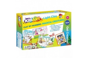 Kid Art gyurmázó készlet - Varázslatos lények (7 db)