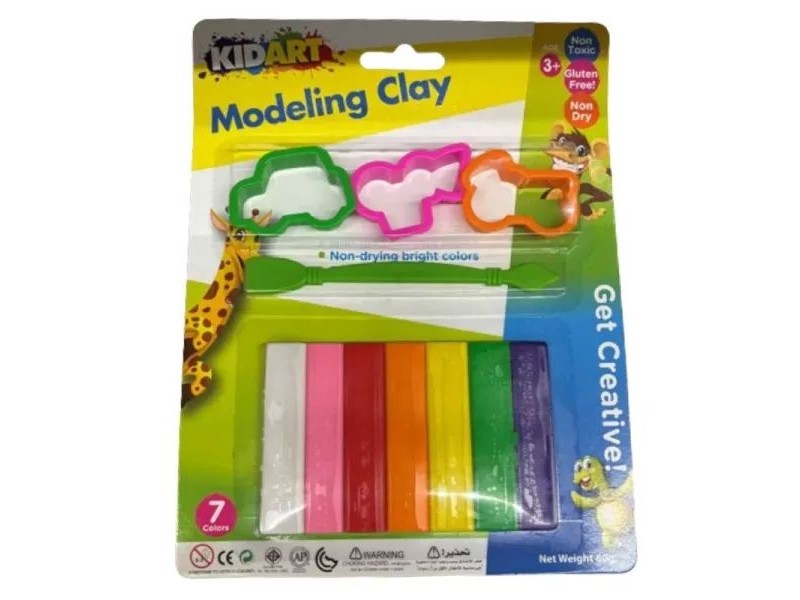 Kid Art gyurma készlet – óceán témájú, 7 db