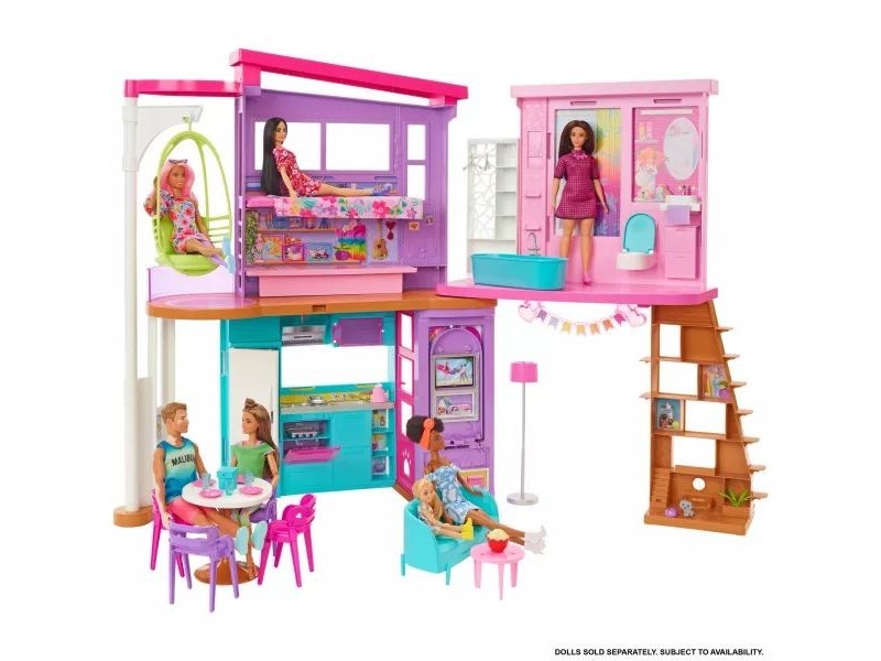 Barbie Malibu álomház - játékkészlet, 2022