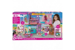 Barbie Malibu álomház - játékkészlet, 2022