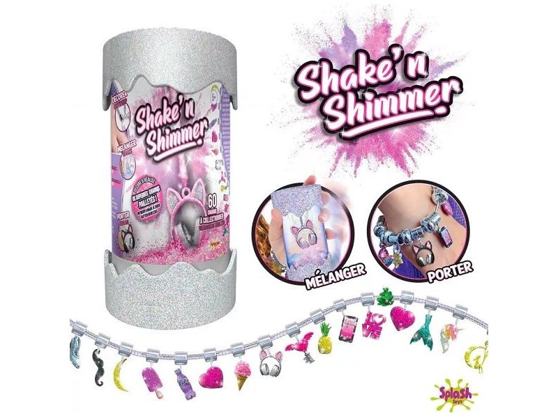 Shake n Shimmer csillámos karkötő készítő - meglepetés változat