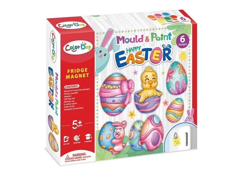 Húsvéti hűtőmágnes készítő szett
