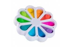 Nyomogatható szilikon virág számokkal (1–10)