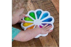 Nyomogatható szilikon virág számokkal (1–10)