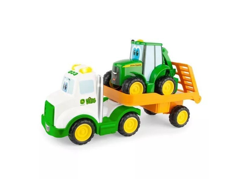 Tomy John Deere farm szett - traktor és teherautó