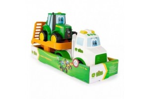 Tomy John Deere farm szett - traktor és teherautó