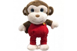 Bukfencező bébimaki - puha plüssfigura