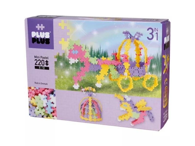 Plus-Plus pasztell tündérmese szett - 220 db