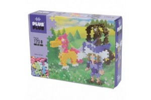 Plus-Plus pasztellszínű lovaskocsi - 170 db