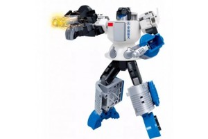 Űrmorfer átalakítható műhold-robot, kék-fehér