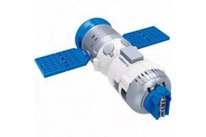 Űrmorfer átalakítható műhold-robot, kék-fehér