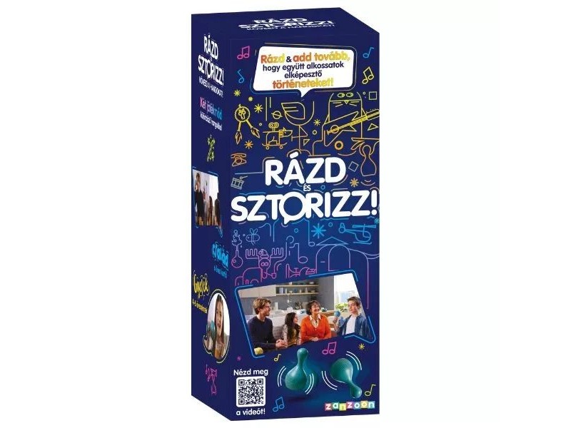 Rázd és Sztorizz! – rumbatökös családi társasjáték