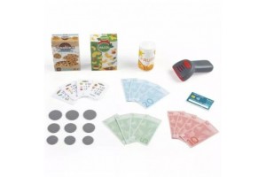 Smoby pénztárgép szett, 30 db - zöld