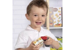 Smoby pénztárgép szett, 30 db - zöld