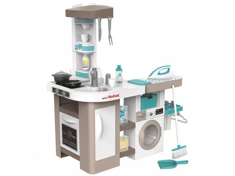Smoby Tefal konyha és mosókonyha játékszett