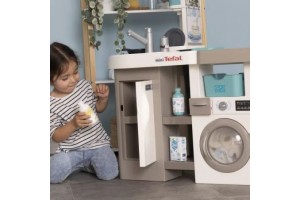 Smoby Tefal konyha és mosókonyha játékszett