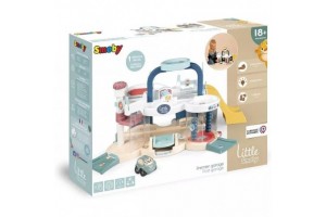 Smoby Első garázsom kétszintes liftes garázs