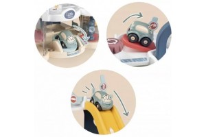 Smoby Első garázsom kétszintes liftes garázs