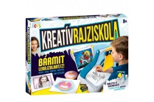 Kreatív rajziskola – hordozható rajzolós játék gyerekeknek