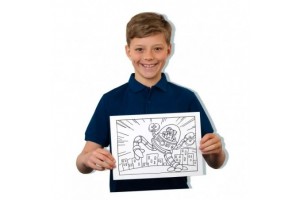 Kreatív rajziskola – hordozható rajzolós játék gyerekeknek