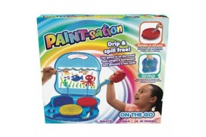 PAINT-sation – utazó festőállomás táska-állvány
