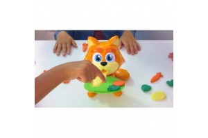 Finnyás Cicus társasjáték - morcos cica és zöldségek