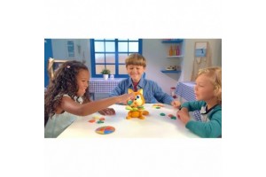 Finnyás Cicus társasjáték - morcos cica és zöldségek