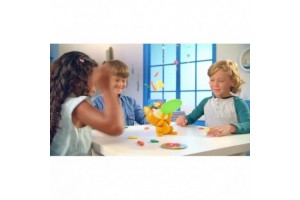 Finnyás Cicus társasjáték - morcos cica és zöldségek