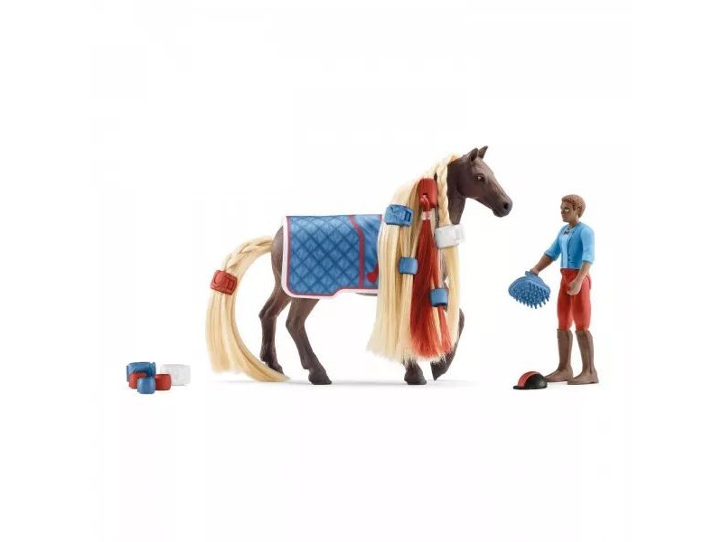 Schleich Horse Club Kezdő készlet - Leo és Rocky