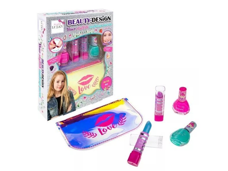 Lukky szépségszett átlátszó neszesszerrel