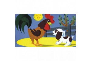 Rosszcsont cica és Benci kalandjai — diafilm borító